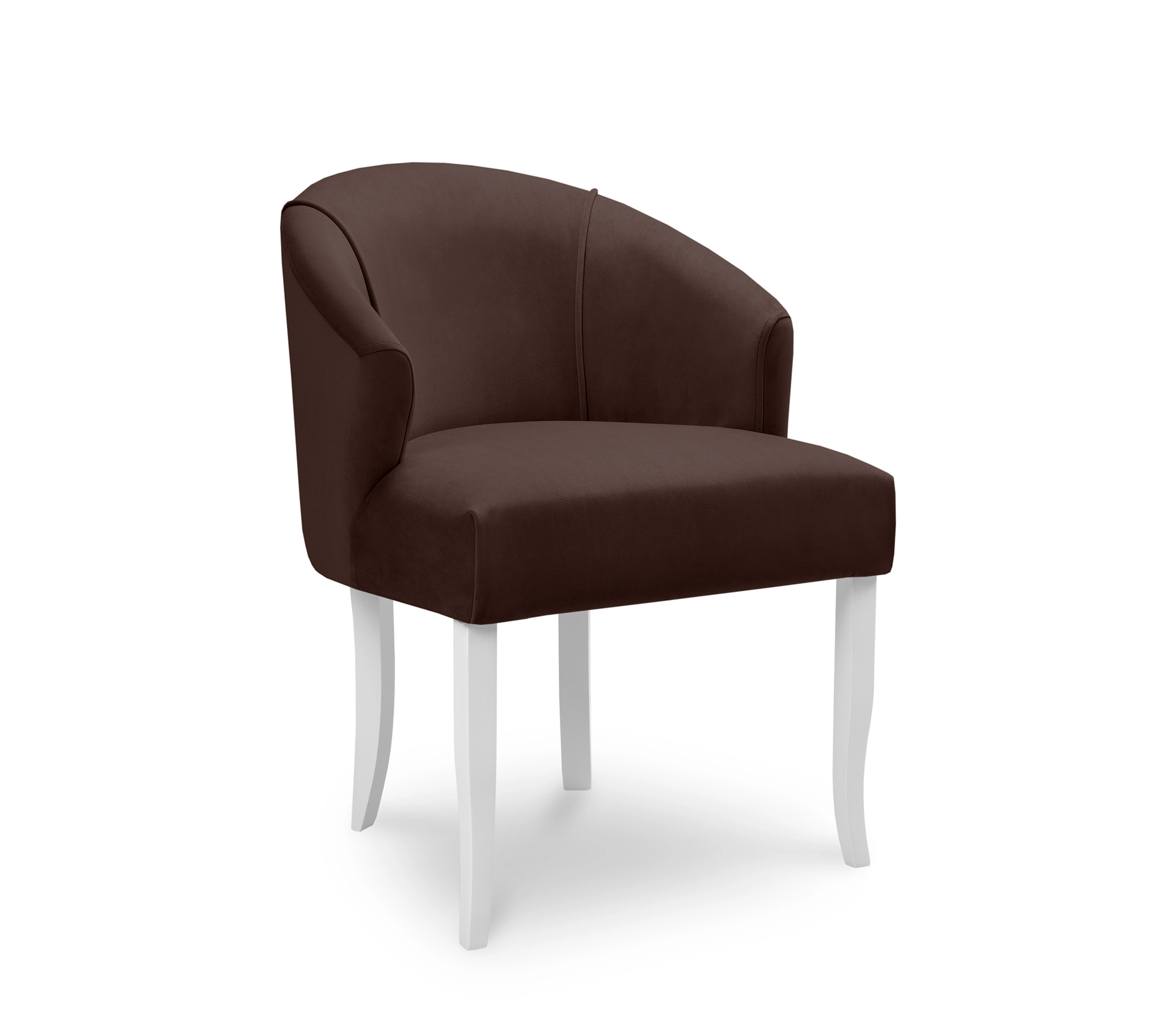 Купить Стул-кресло Николь коричневый | Цена: 8000 - sharm-design.ru