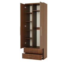 Шкаф комбинированный с ящиками Мелодия МКЯ-22 80х45 орех